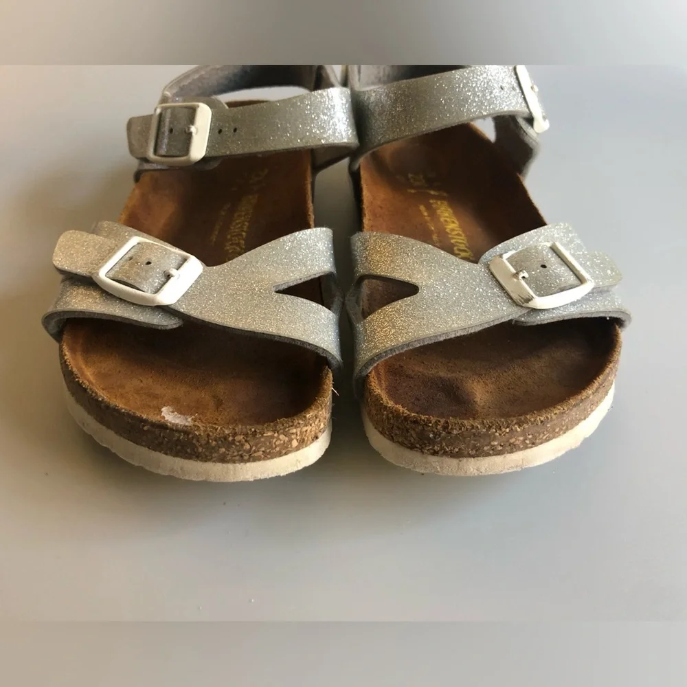 Birkenstock Birko Flor RIO - Magic Galaxy Silver BNIB Kids Size: EUR 31 = US C13